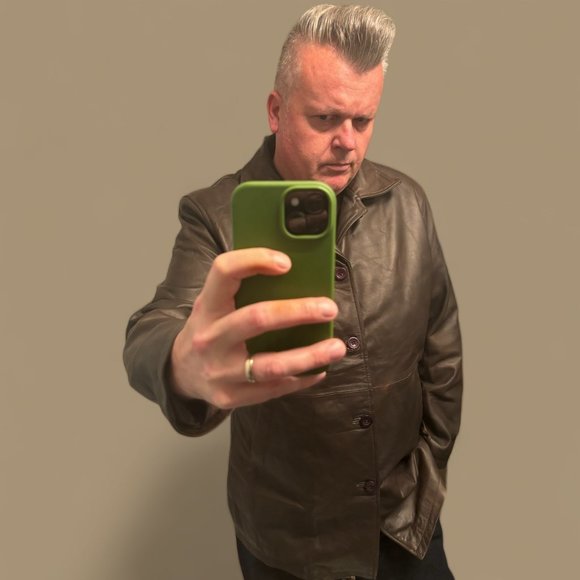 XXL Brown Leather Car Coat (NWT!!!) - Picture 2 of 3